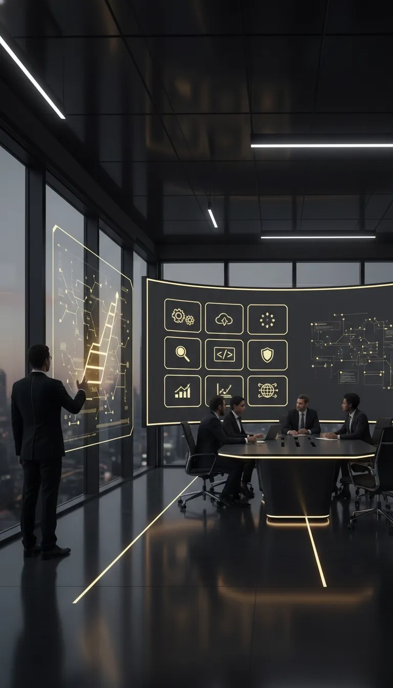 Banner de tecnología y soluciones